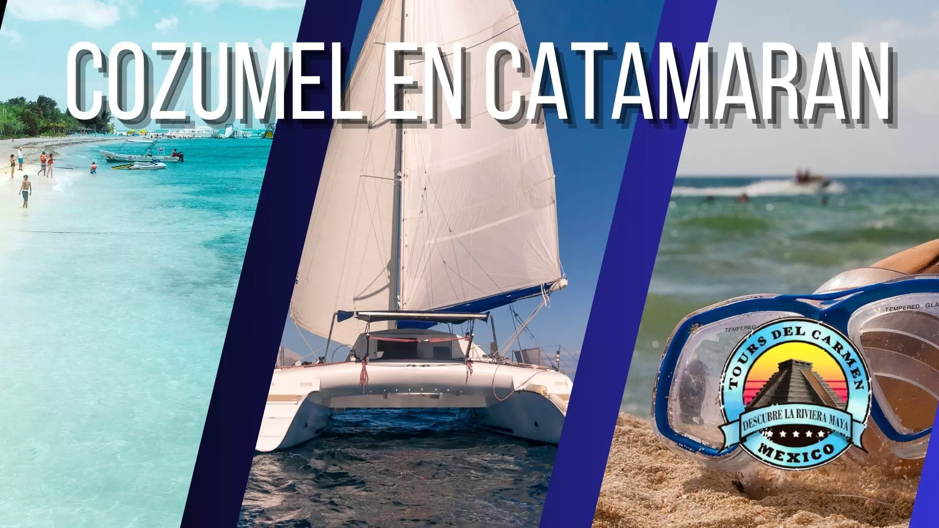 Tour Cozumel en Catamarán / Tours en Playa del Carmen