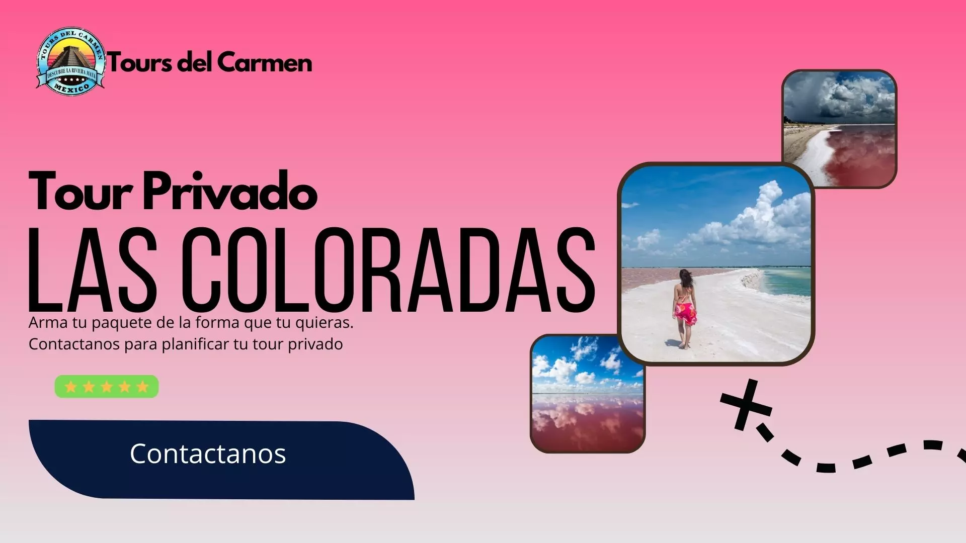 Las Coloradas - Tours Privados / Tours del Carmen - Tours en Playa del Carmen