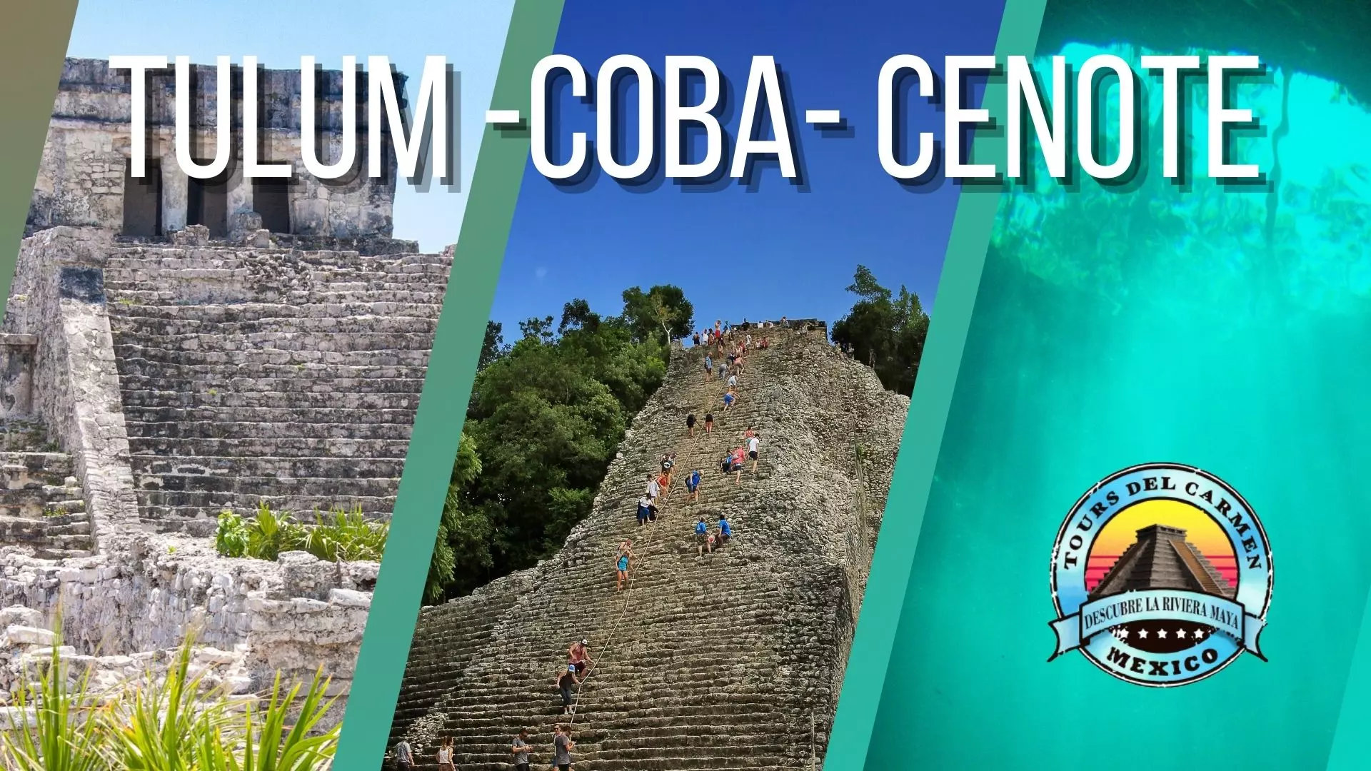 Tulum - Cobá - Cenote / Tours en Playa del Carmen